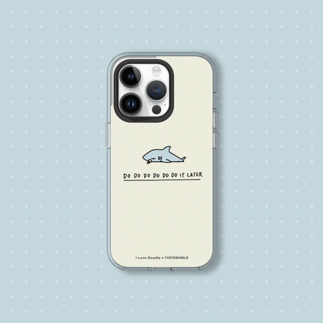 Clear透明防摔手机壳∣ilovedoodle/鲨鱼 for iPhone - 手机配件 - 塑料 透明