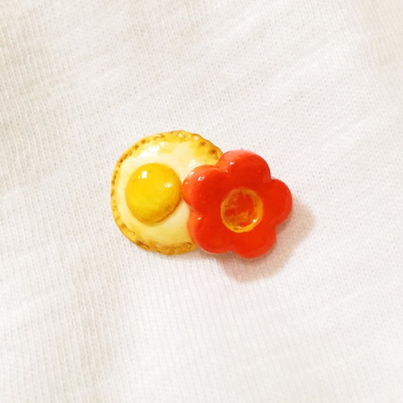 不挑食系列蔬菜耳环 (可改耳夹式) ((满600随机送神秘小礼物)) - 耳环/耳夹 - 粘土 多色