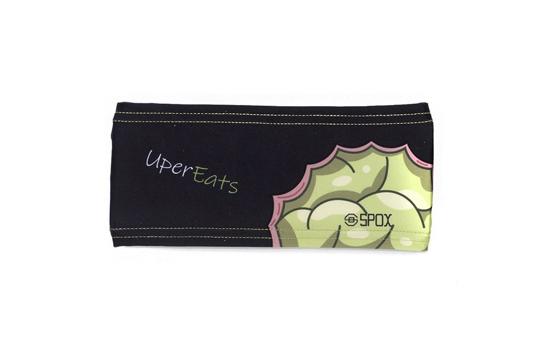 UPER EATS - SPOX 凉感运动潮流头巾 排汗速干 登山 健身 篮球 - 其他 - 聚酯纤维 黑色