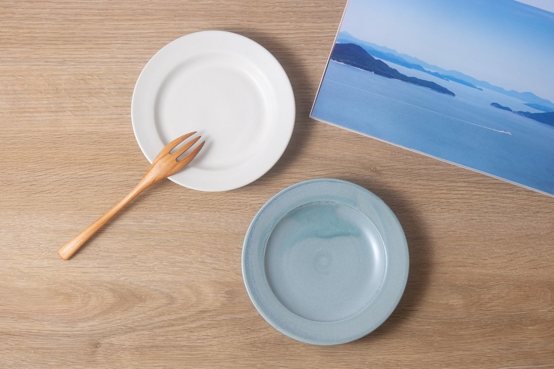 B盘14cm（颜色：蓝） - 盘子/餐盘/盘架 - 陶 蓝色