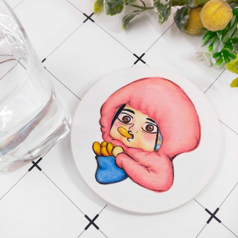 抓包?!  圭藻土杯垫 - 杯垫 - 其他材质 多色