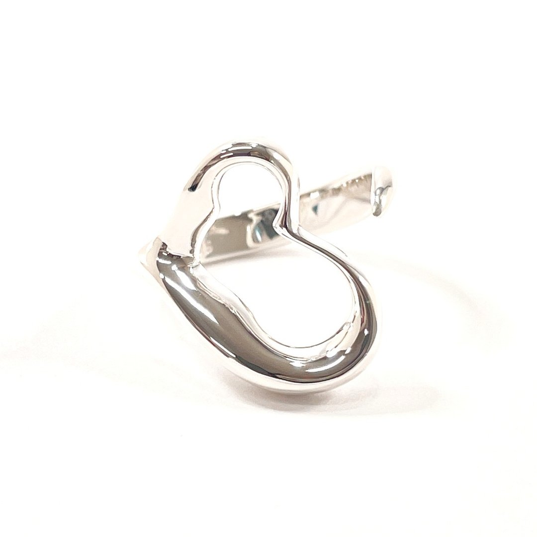 【日本直送 二手美品】11号 蒂芙尼 TIFFANY&Co. 戒指 经典心形 艾尔莎·佩提 - 戒指 - 纯银 银色