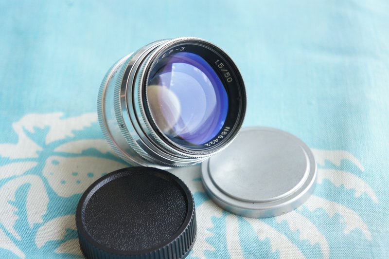 JUPITER-3 50mm F1.5 快速镜头，适用于 M39 FED ZORKI 徕卡螺纹卡口 (LTM) 相机 - 相机 - 其他材质 