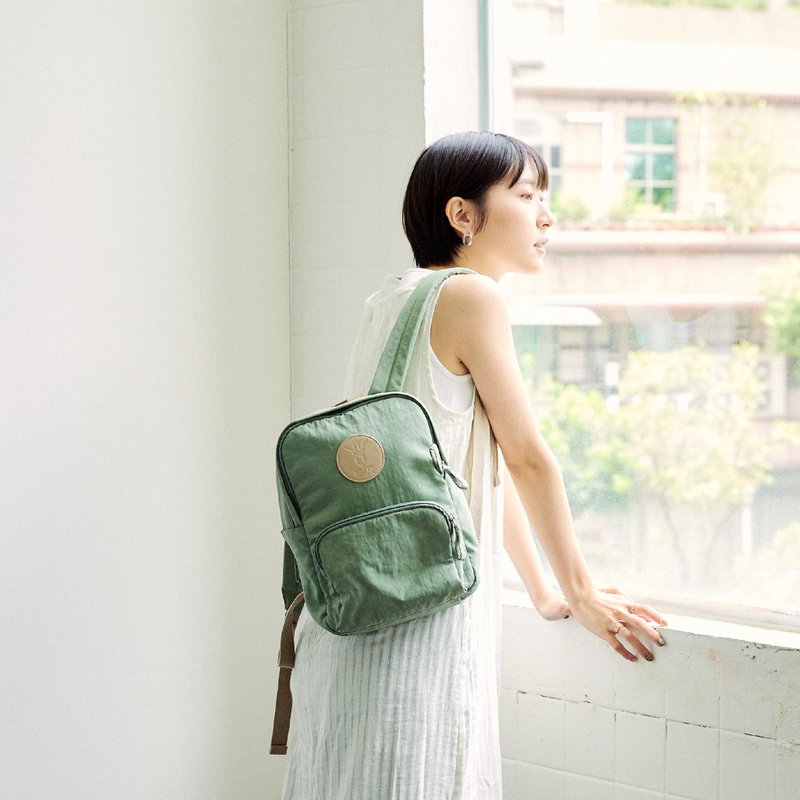 NETTA 迷你城市探索后背包 (11色) | 旅游 轻便 防泼水 迷你后背 - 后背包/双肩包 - 防水材质 黑色