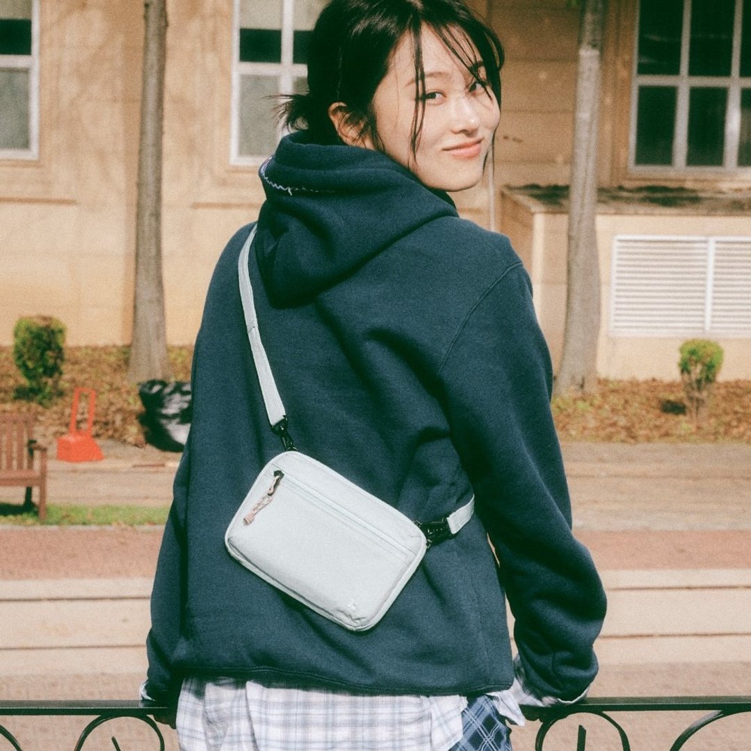韩国 Branden 极致斜孭防盗银包│Safe Plus Wallet Bag-薄荷绿 - 后背包/双肩包 - 尼龙 