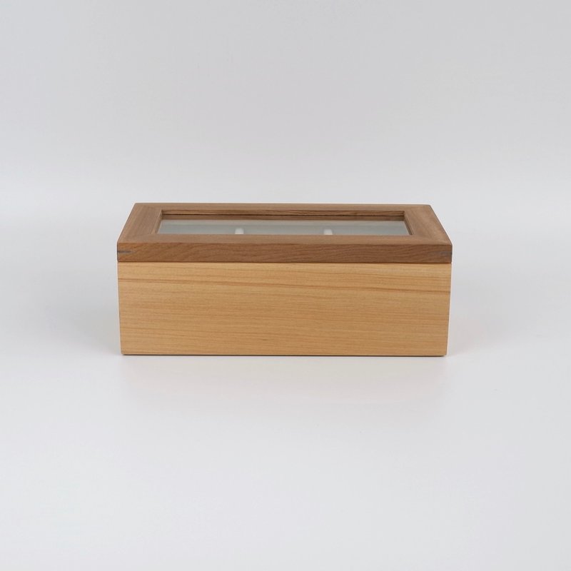 三入桧木表盒 - 收纳用品 - 木头 