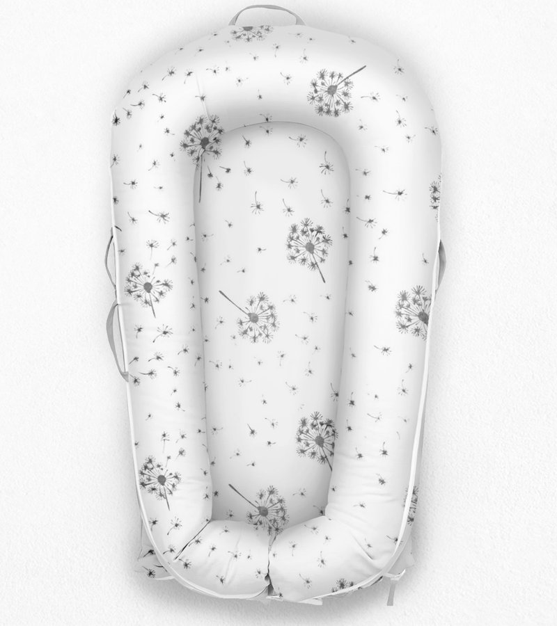 Dock a Tot cover Deluxe+ - 婴儿饰品 - 棉．麻 白色