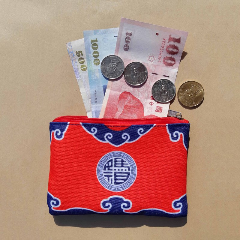 妈祖零钱袋 - 皮夹/钱包 - 其他人造纤维 红色