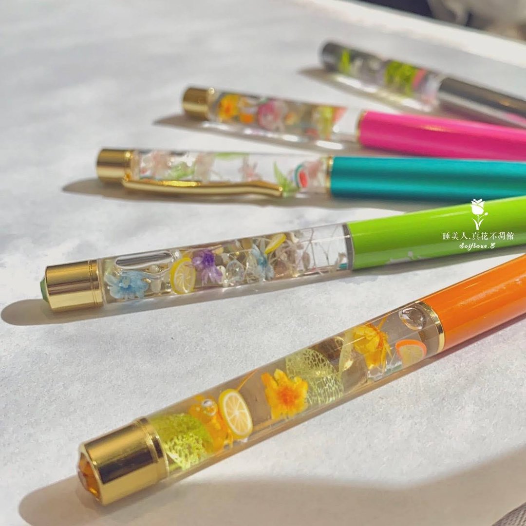 【在线】微氧小品.浮游花笔-花艺DIY/含材料包、影片教程 - 植栽 - 铝合金 多色