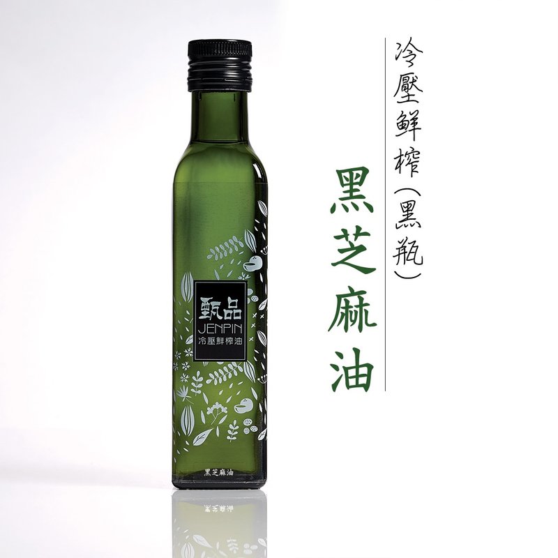 黑瓶黑芝麻油250ml - 酱料/调味料 - 玻璃 黑色