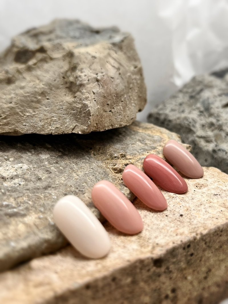 手工穿戴甲 | 单色美甲裸色5选  | 短甲型下单区 - 其他 - 其他材质 多色