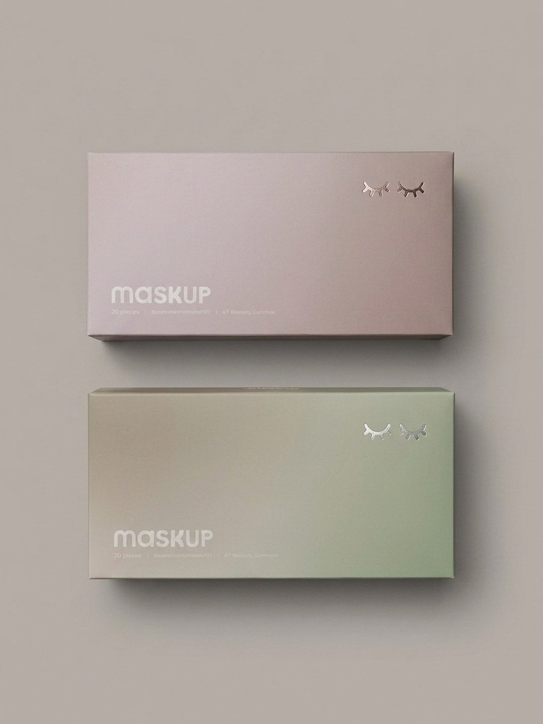 MaskUP 台湾制口罩 玫瑰可可 & 森林拿铁 三色系列 | 20 入 - 口罩 - 其他材质 