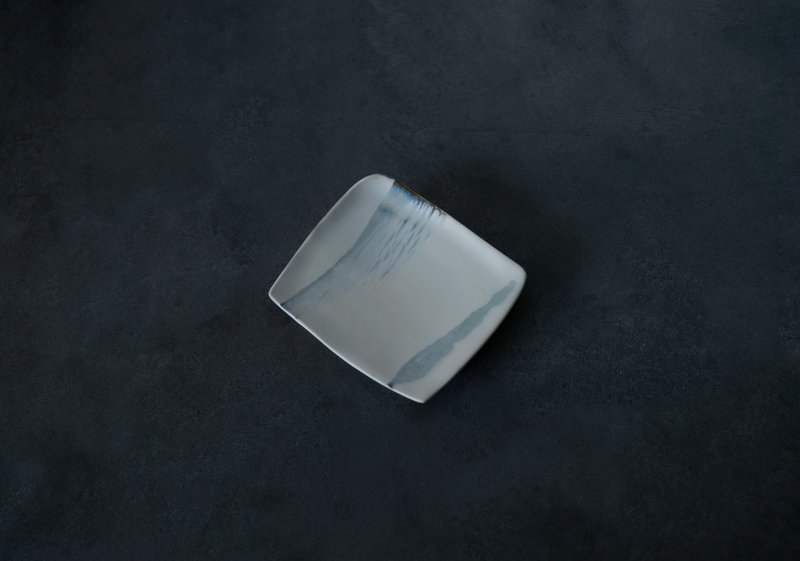 粼粼_茶碟 - 浅碟/小碟子 - 瓷 白色