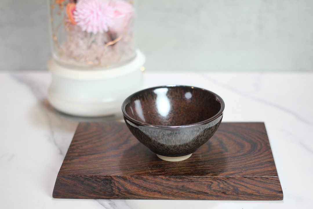 【秋冬好礼】120ml 天目釉 茶杯 茶碗 酒杯 莺歌名家叶敏祥作 - 茶具/茶杯 - 瓷 