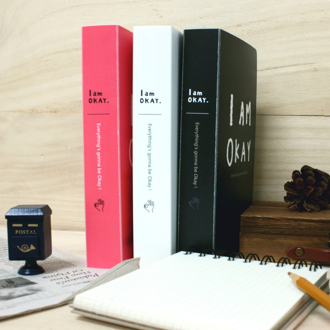 I am Okay 240入PP名片本 - 文件夹/资料夹 - 塑料 多色