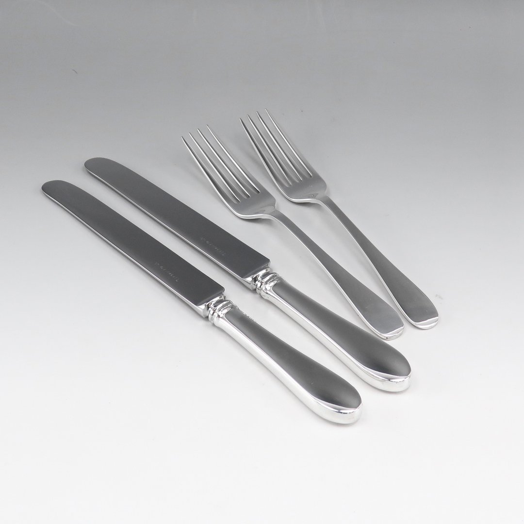 【日本直送】蒂芙尼 刀叉一对组 餐具 银 925 TIFFANY&Co.【二手】 - 餐刀/叉/匙组合 - 银 银色
