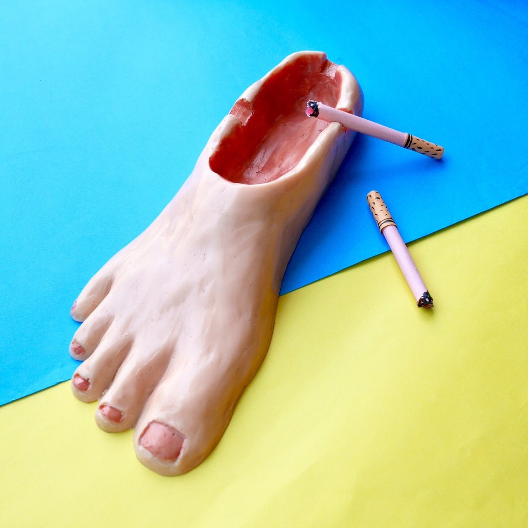 FOOT ASHTRAY - 摆饰 - 其他材质 多色