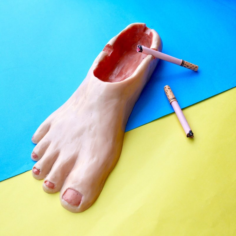 FOOT ASHTRAY - 摆饰 - 其他材质 多色