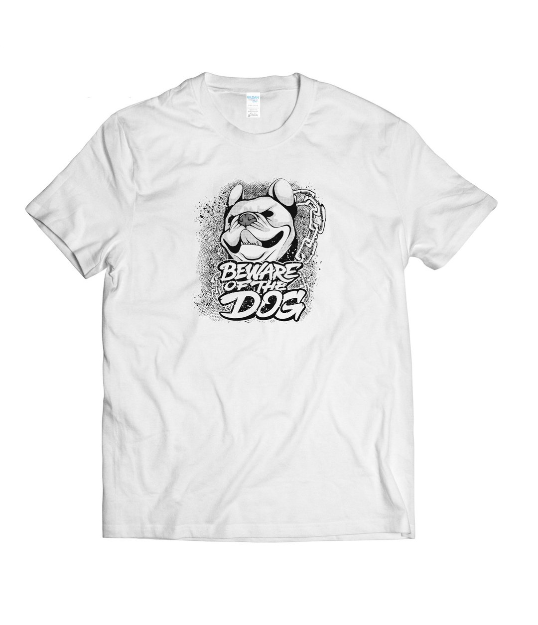 极道恶犬-T-shirt 白/黑/灰/藏青 - 男装上衣/T 恤 - 棉．麻 多色