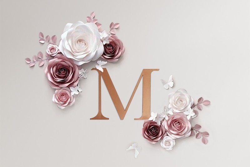 纸花装饰套组 - 墙贴/壁贴 - 纸 多色