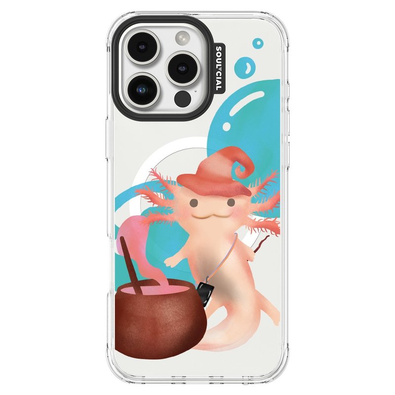 Rare Roomies Dark Spirit Axi iPhone 16 手机壳 磁吸机壳 - 手机壳/手机套 - 其他材质 