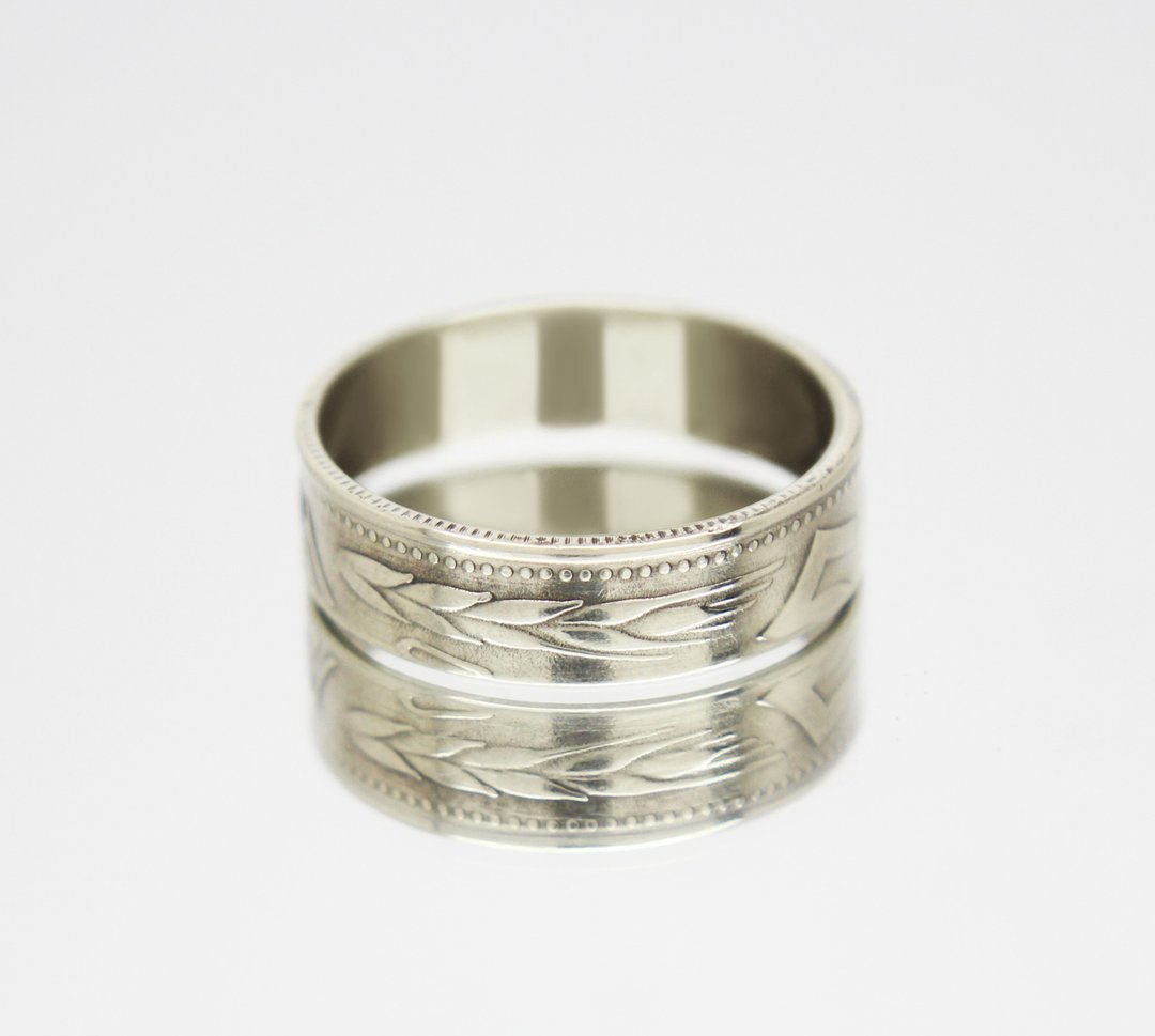 Bulgaria Coin Ring 50 stotinki 1990 coin rings for men coin rings for women - 戒指 - 其他金属 