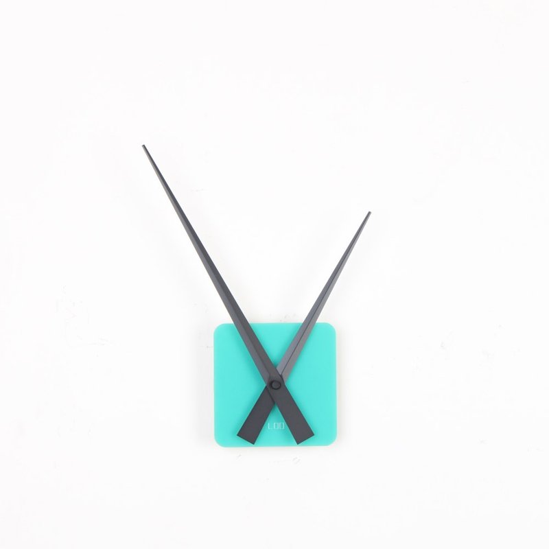 LOO 静音挂墙钟 | 指针. 绿色 - 时钟/闹钟 - 压克力 绿色