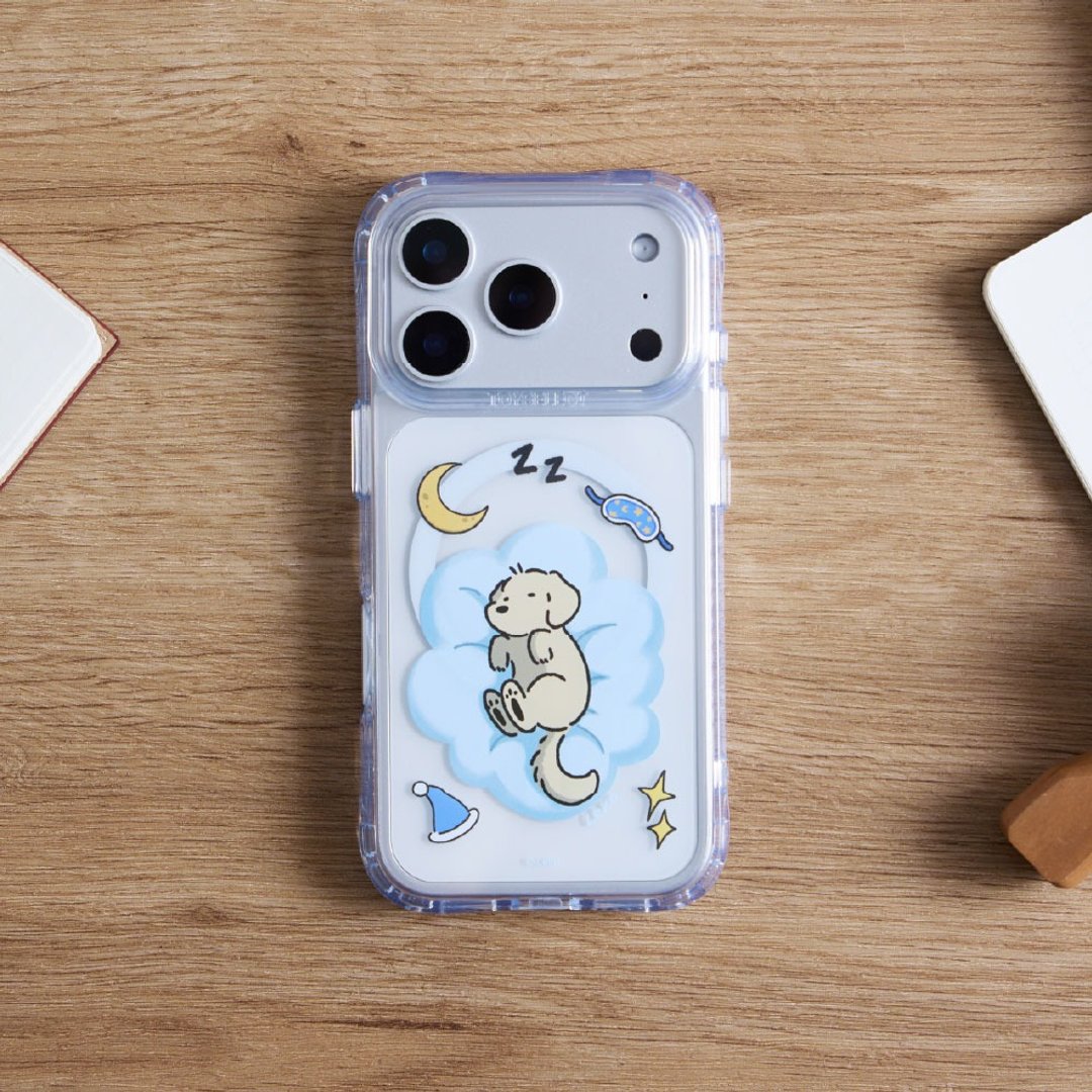 勒狗睡搞搞抗黄防摔 MagSafe iPhone 手机壳 - 勒狗款 - 手机壳/手机套 - 塑料 多色