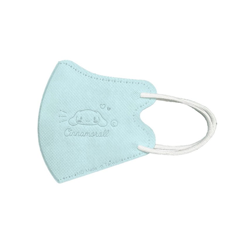兴安-幼童立体医用口罩-大耳狗-薄荷蓝 (一盒50入) MIT台湾制造 - 口罩 - 其他材质 蓝色