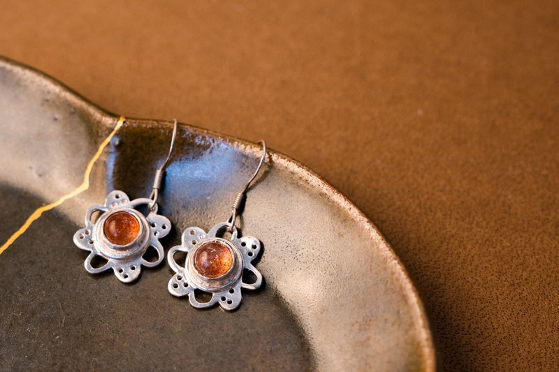 花 /// 925纯银 - 戒指 - 纯银 