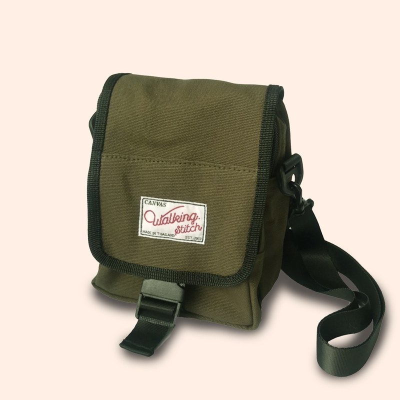 Paul Shoulder bag : Forest Green - 其他 - 棉．麻 绿色