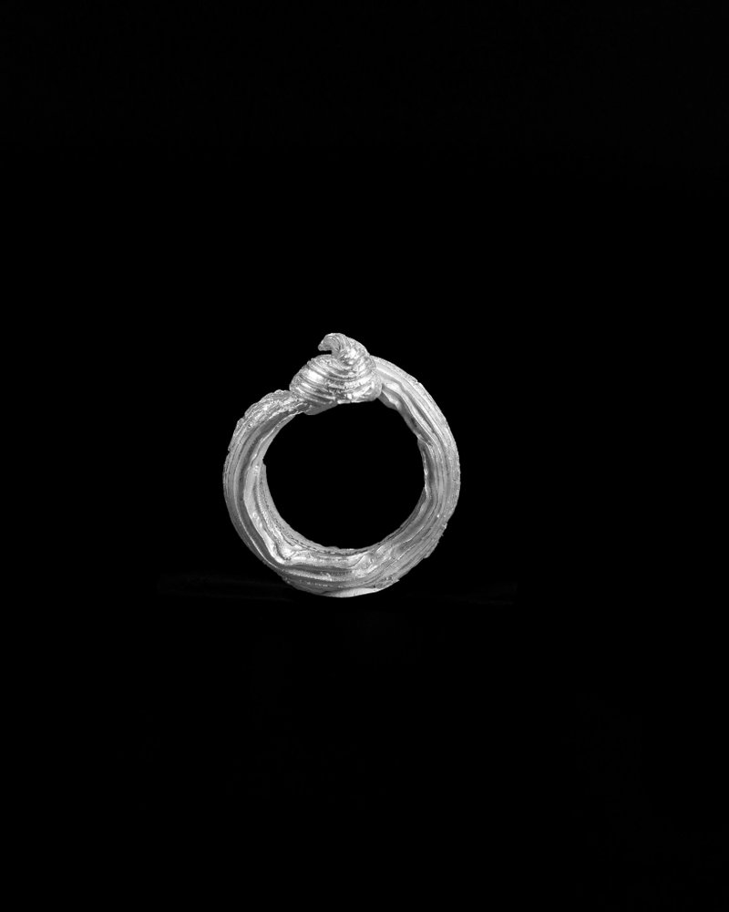 戒指，99.9%银，奶油奶酥 2 - 戒指 - 银 银色