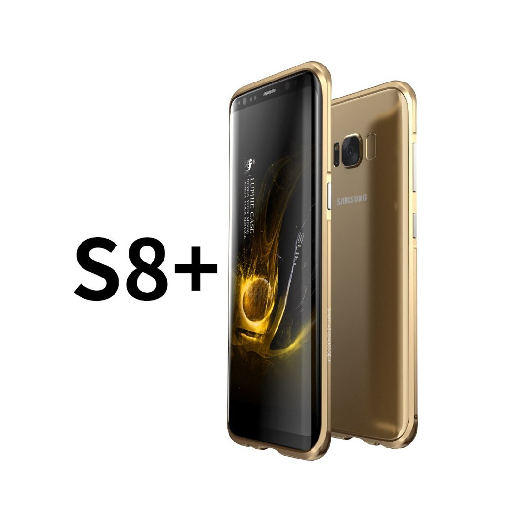 SAMSUNG S8 Plus 铝镁合金 防摔金属边框 手机壳 保护壳 - 流沙金 - 手机壳/手机套 - 其他金属 金色