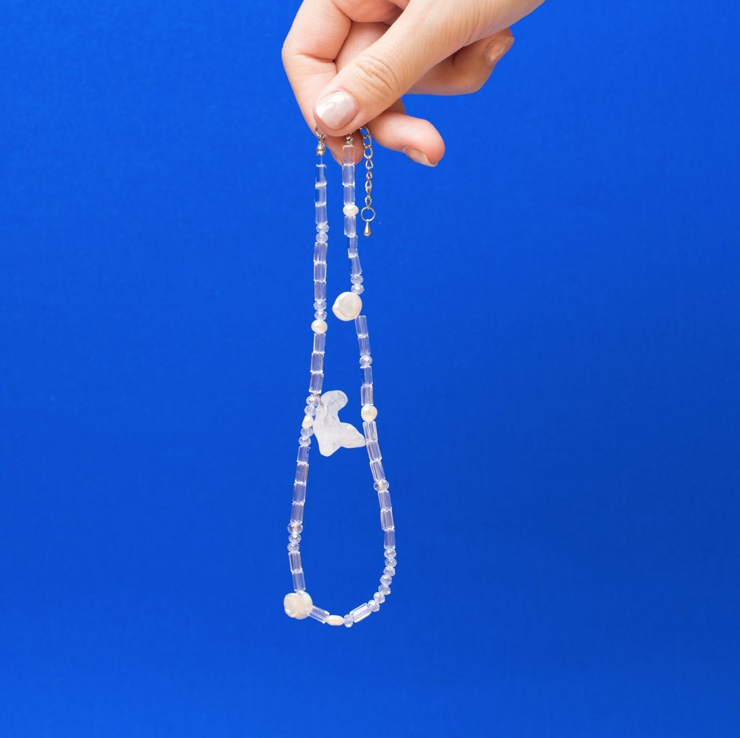 Pure Necklace 白项链 - 项链 - 树脂 白色