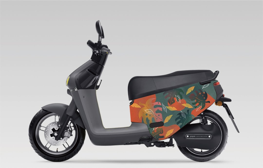Gogoro 防刮车套 2代 3代 viva, mix  Ai1 Ai3 UR2  叶子  可改色 - 其他 - 聚酯纤维 