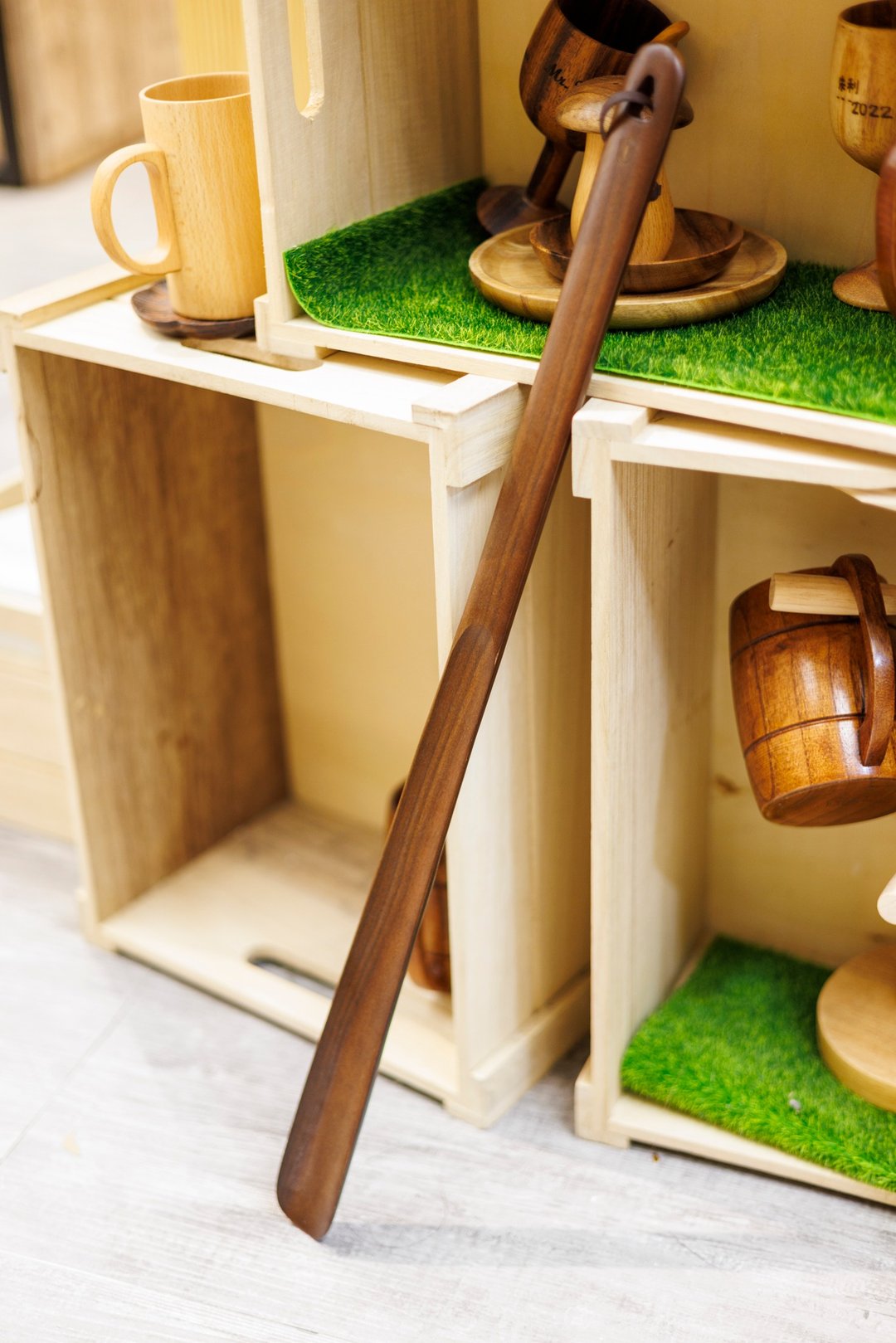 Islandoffer岛屿制作 黑胡桃木鞋抽 60cm - 其他 - 木头 咖啡色