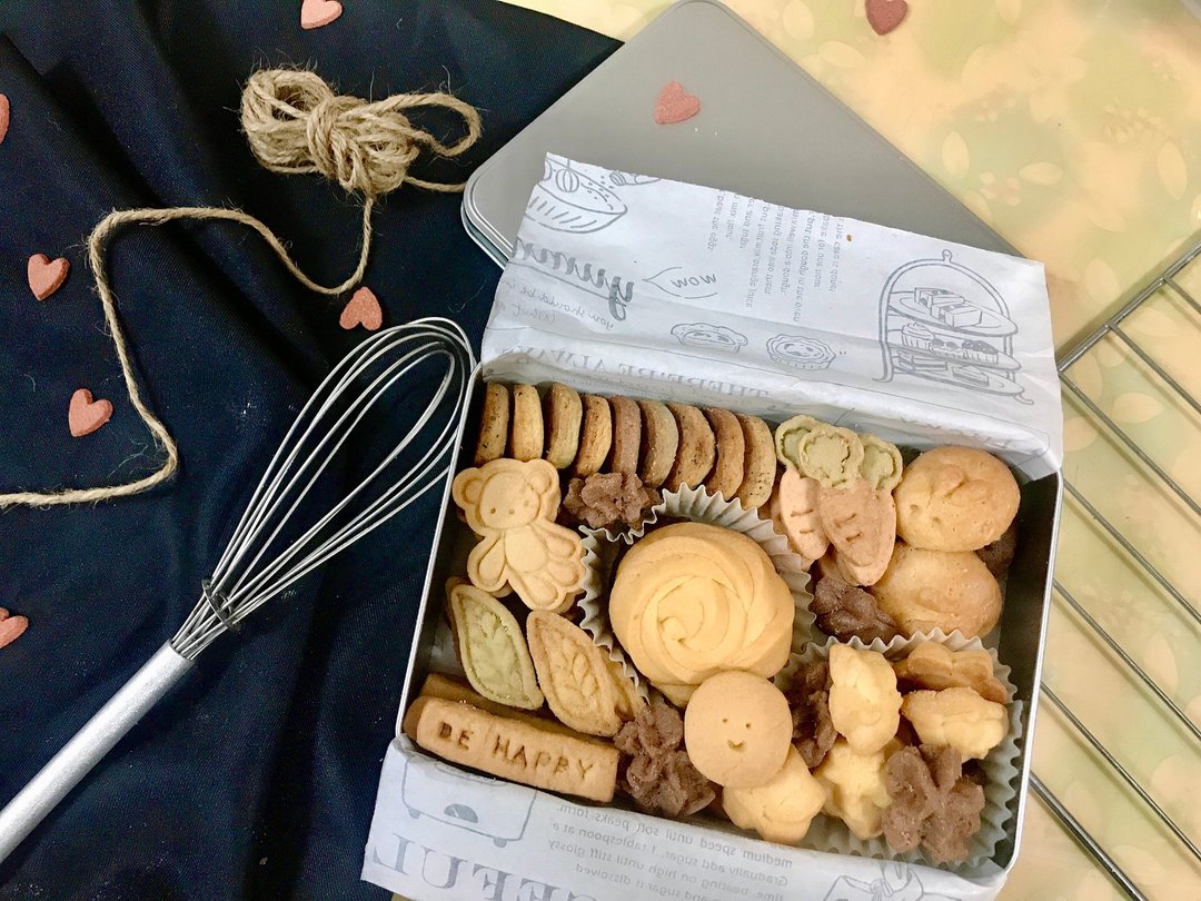 【可刻字&定制】综合铁盒手工饼干 - 手工饼干 - 其他材质 