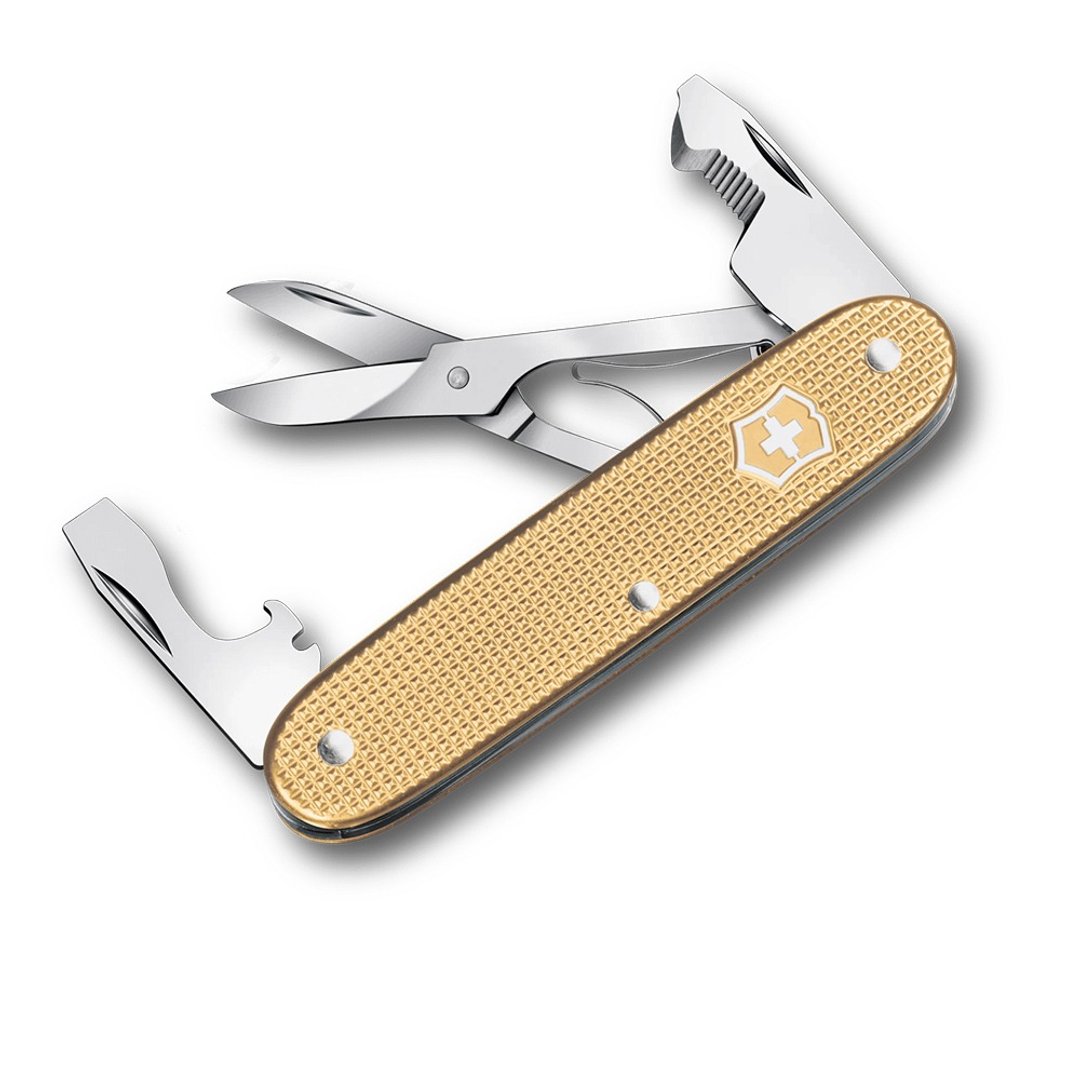 VICTORINOX 瑞士维氏 CompanionSlimAlox 铝合金香槟金 0.8170.28 - 露营用品 - 铝合金 金色