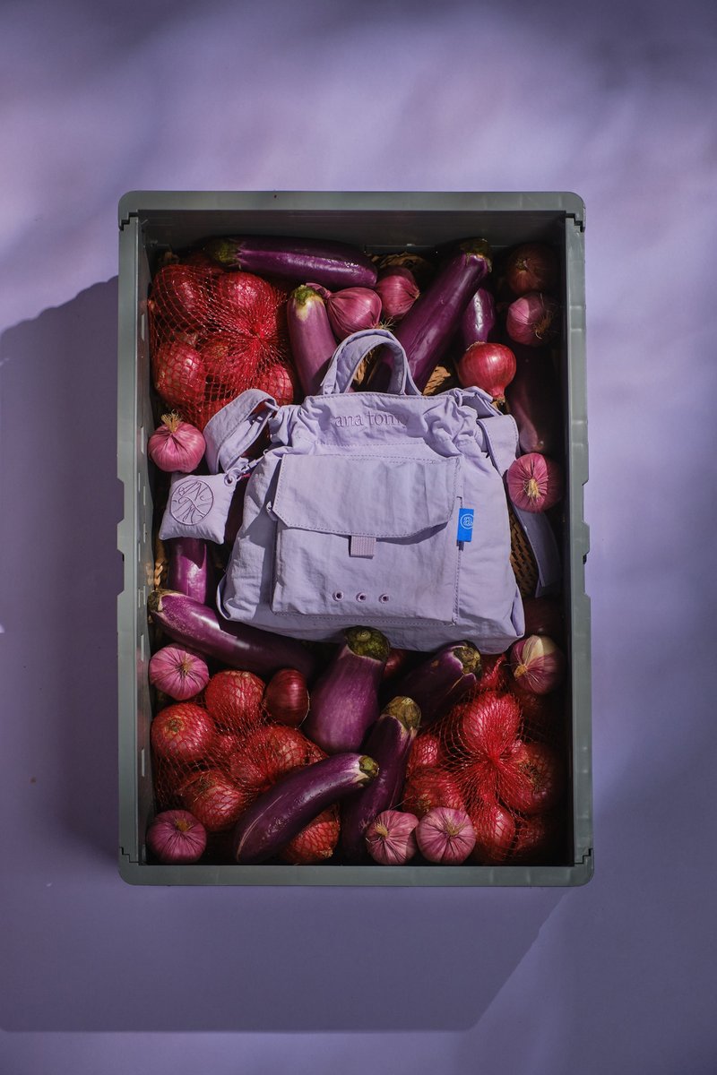 【礼物】No.8 City Bag— Lilac 紫丁香   (Edition 1.5) - 侧背包/斜挎包 - 尼龙 