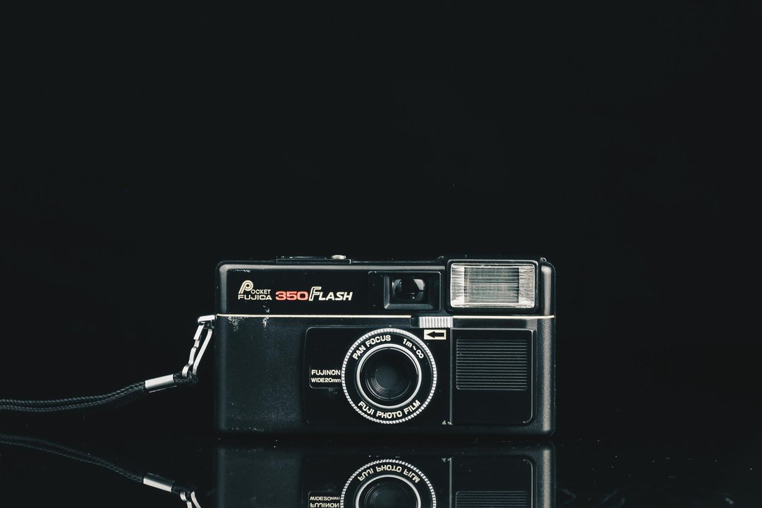 FUJICA Pocket 350 FLASH #AD #110底片相机 - 相机 - 其他金属 黑色