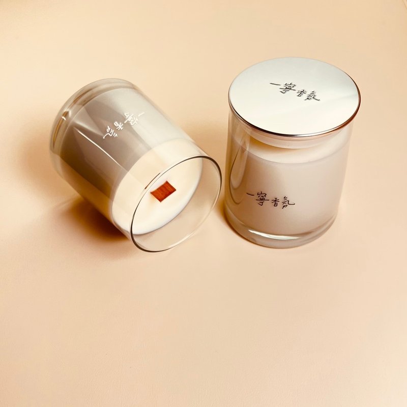 INESS一宁香氛【天然大豆香氛蜡烛】花浮桥 Flower bridge - 蜡烛/烛台 - 精油 粉红色