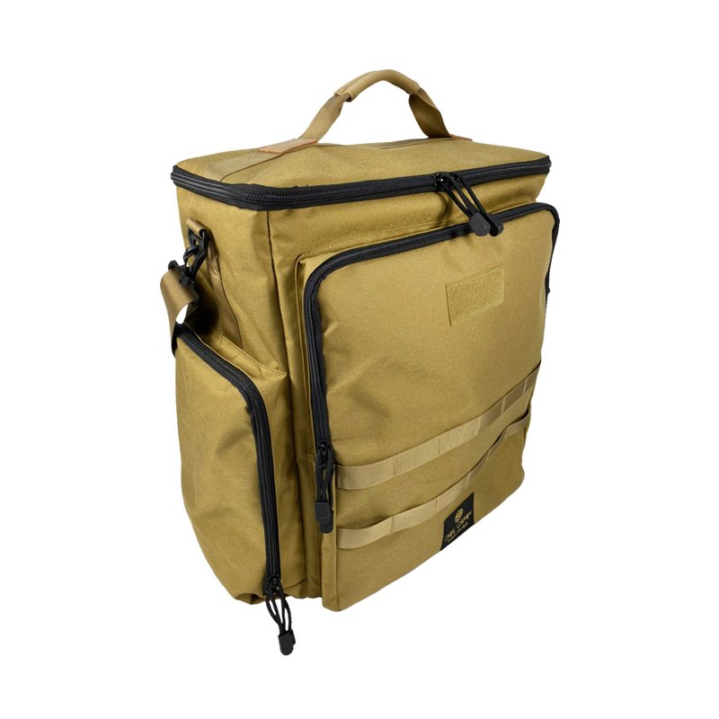 【OWL CAMP】沙色双灯袋 - 露营用品 - 其他人造纤维 卡其色