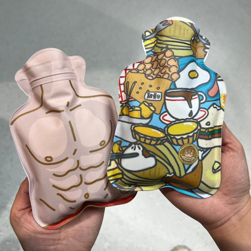 手掌形暖水袋 - 肌肉男/港式早餐 - 被子/毛毯 - 其他材质 