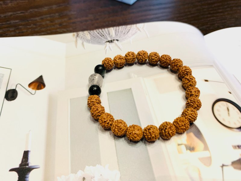 蓦然(手环系列)金刚菩提--力量 - 手链/手环 - 植物．花 咖啡色