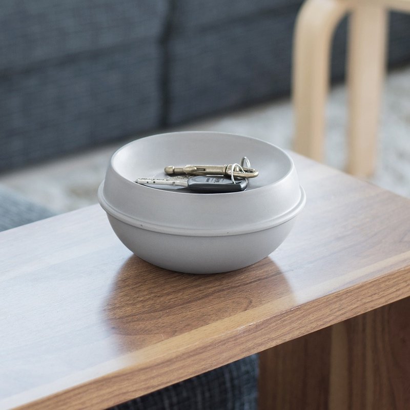 日本IDEACO 玄关钥匙零钱盒 - 储蓄罐 - 其他材质 多色