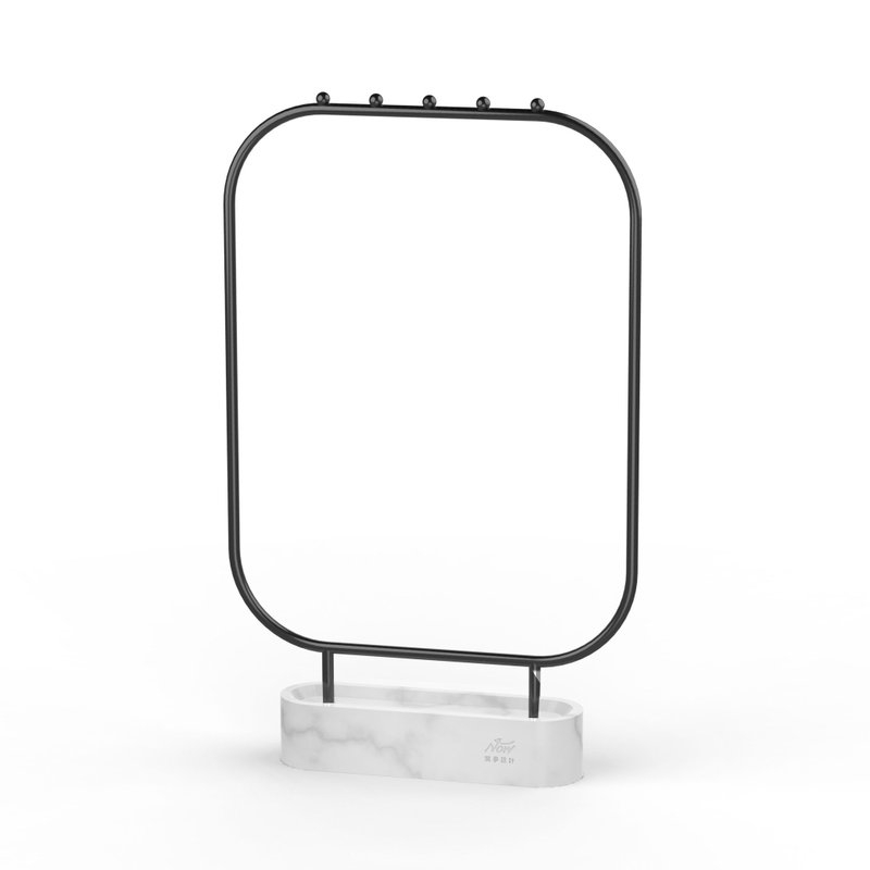 笔挂架 (大理石底座) - 笔筒/笔座 - 其他金属 黑色