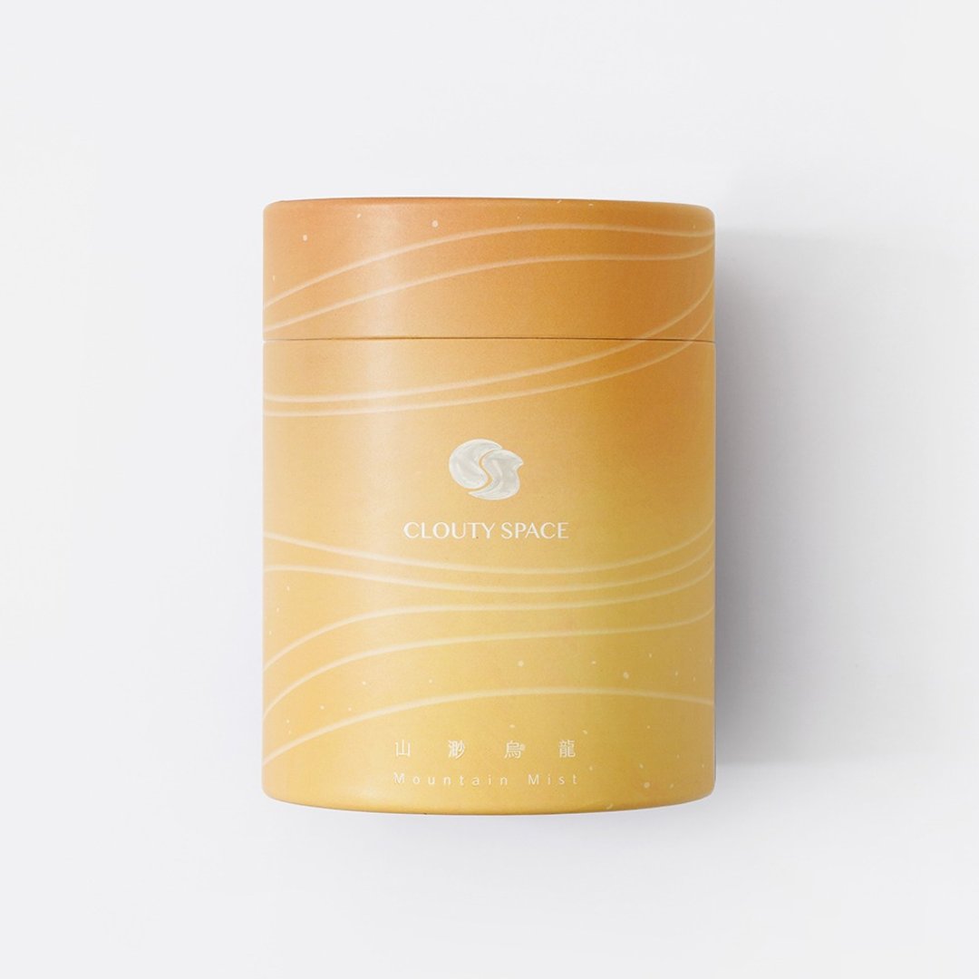 山渺乌龙 | 四两散茶圆罐 | Mountain Mist 送礼 - 茶 - 新鲜食材 金色