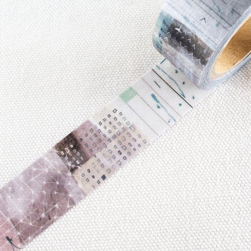 小径 X 夏米花园 和纸胶带 - 夕雾 evening fog ( MTW-CH340 ) - 纸胶带 - 纸 多色