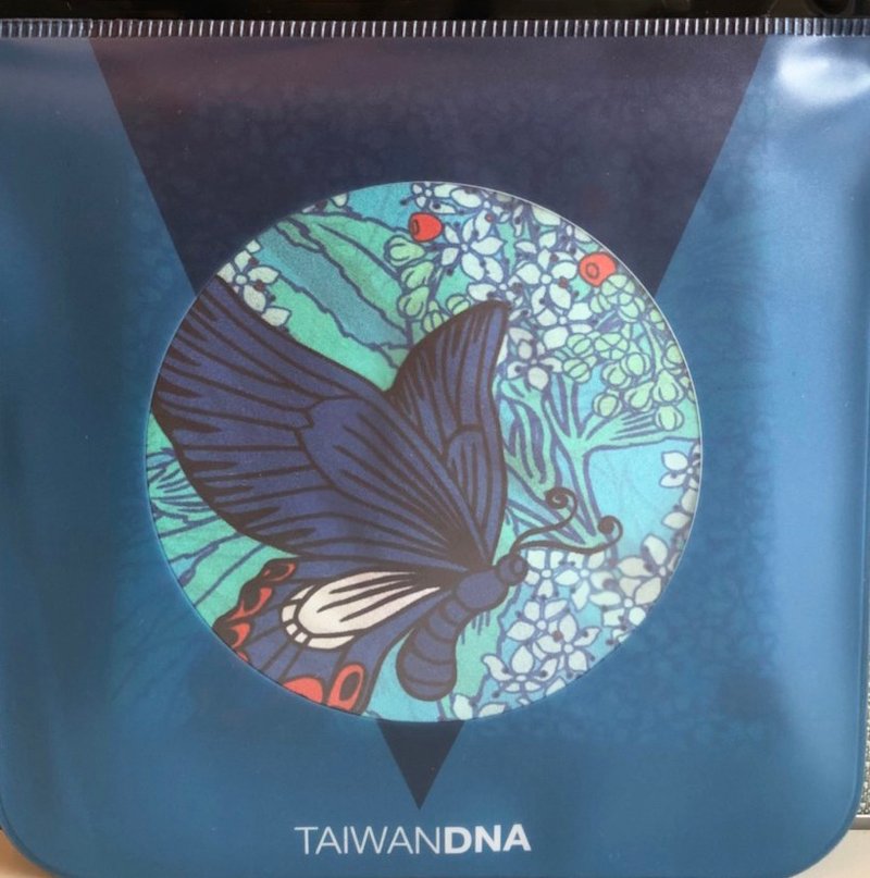 TAIWAN DNA 质感柔肤丝巾 - 宽尾凤蝶 - 丝巾 - 丝．绢 