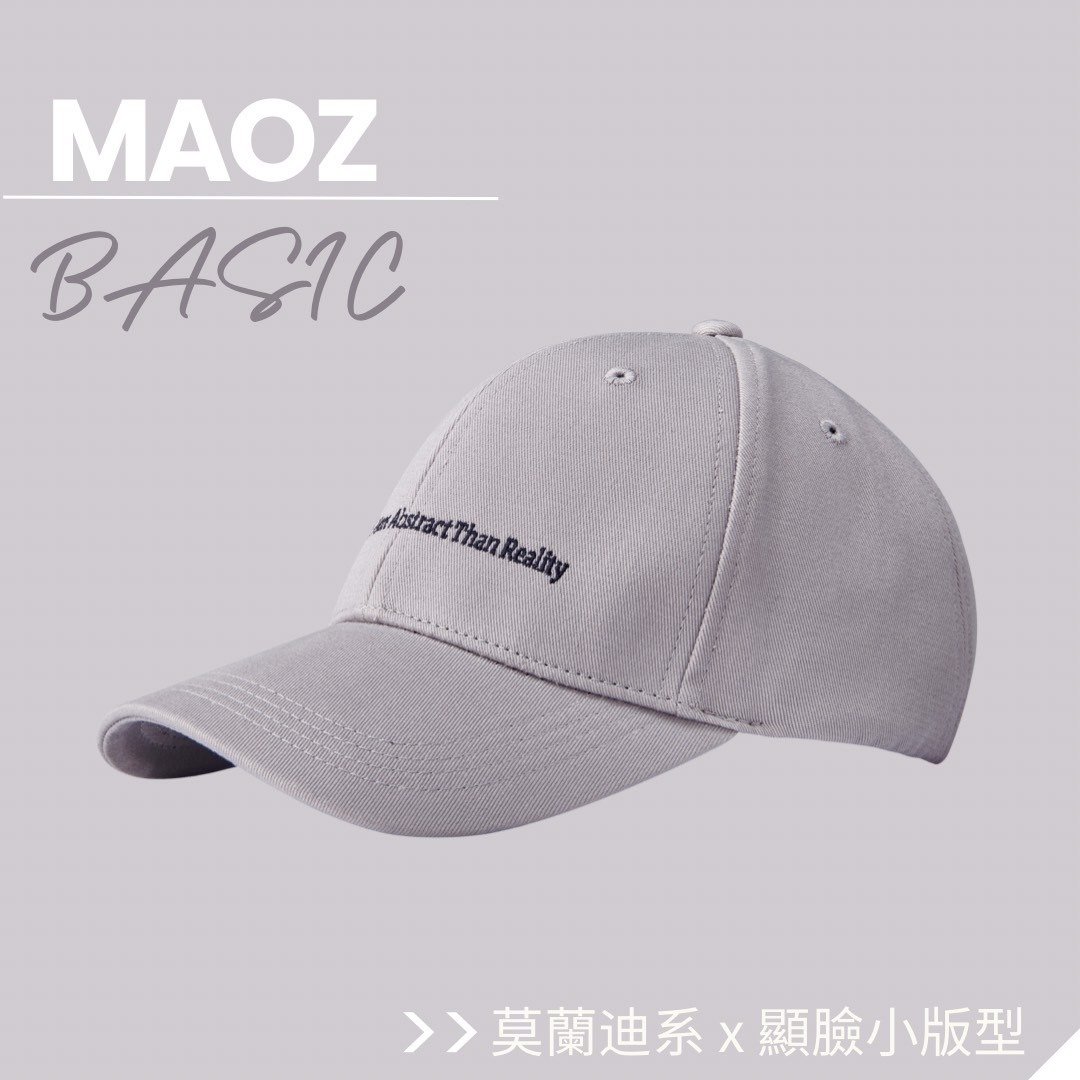 【MAOZ】50度雾灰棒球帽 - 帽子 - 棉 透明